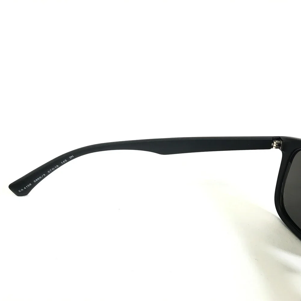 Emporio Armani Sunglasses EA 4158 5869/3 Recycled Black Frames with Gray Lenses
